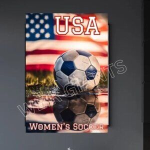 USA WOMENS SOCCER 11” x 17” POSTER